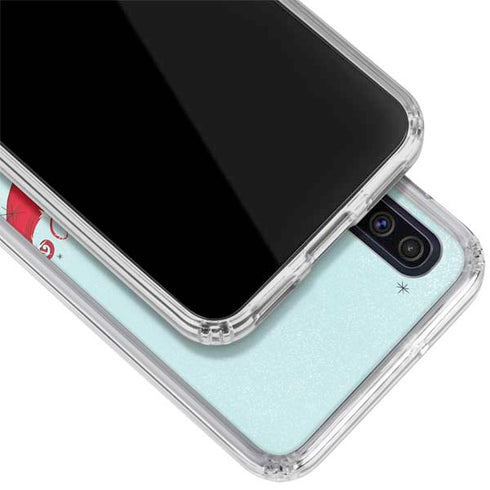 Disney The Little Mermaid Ariel Sparkles Art Galaxy A50 Clear Case